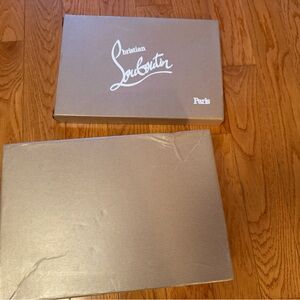 Christian Louboutin Beige Shoe Boxes